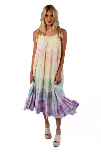 Sleeveless Rainbow Midi Dress, Drew, e.Allen, Nashville, Franklin, Murfreesboro