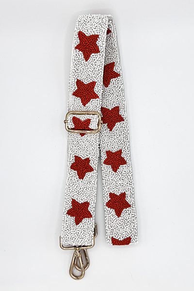 Stars on White Bag Strap, e.Allen, Nashville, Franklin, Murfreesboro