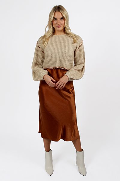 Eva Sweater Dress Combo