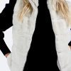 Love Token Solid Fur Vest