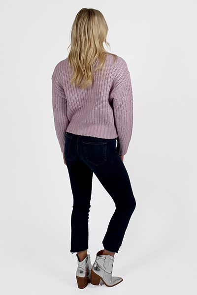 Airspun Cable Sweater