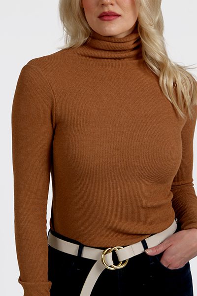 Sweater Knit Turtleneck