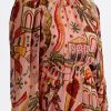 Pink Folk Party Maxi Dress