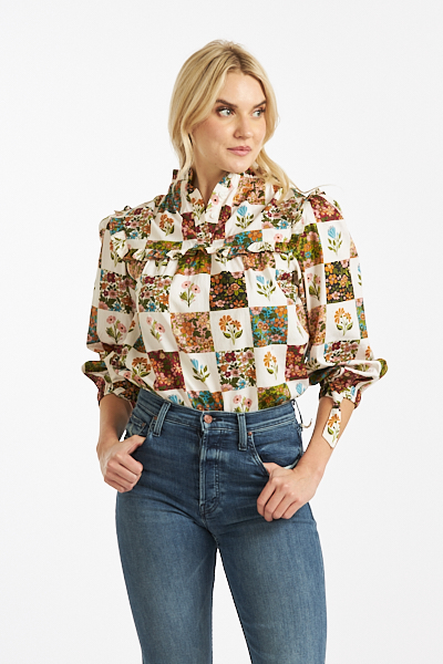 Emma Top in Patchwork