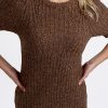 Puff Sleeve Pointelle Dress