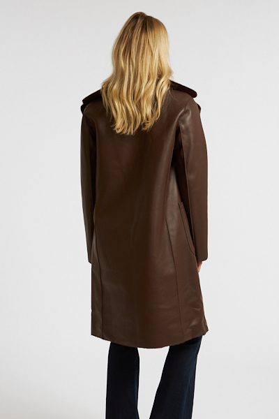 Brown Fur Trench